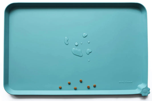 Silicone Non slip  Pet Food Mats Tray