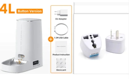 4Litter Automatic Bluetooth Kibble Dispenser