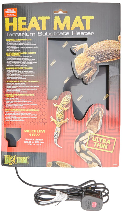 Exo Terra Heat Mat - Reptile Terrarium Substrate Heater