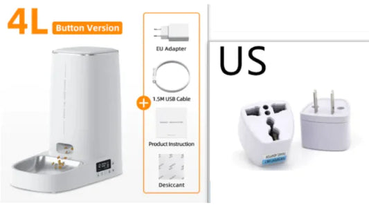4Litter Automatic Bluetooth Kibble Dispenser