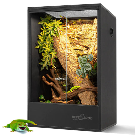 (67 Gal) Tall Reptile Tank 24" x18”x36” Large Reptile Terrarium