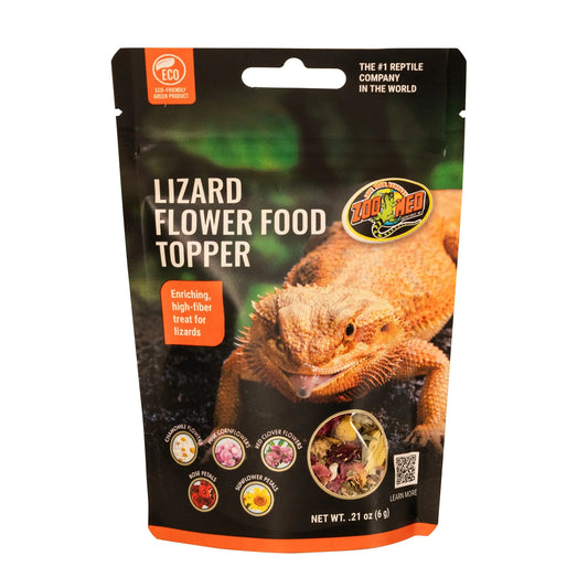 Zoo Med Lizard Flower Food Topper 0.21 oz.