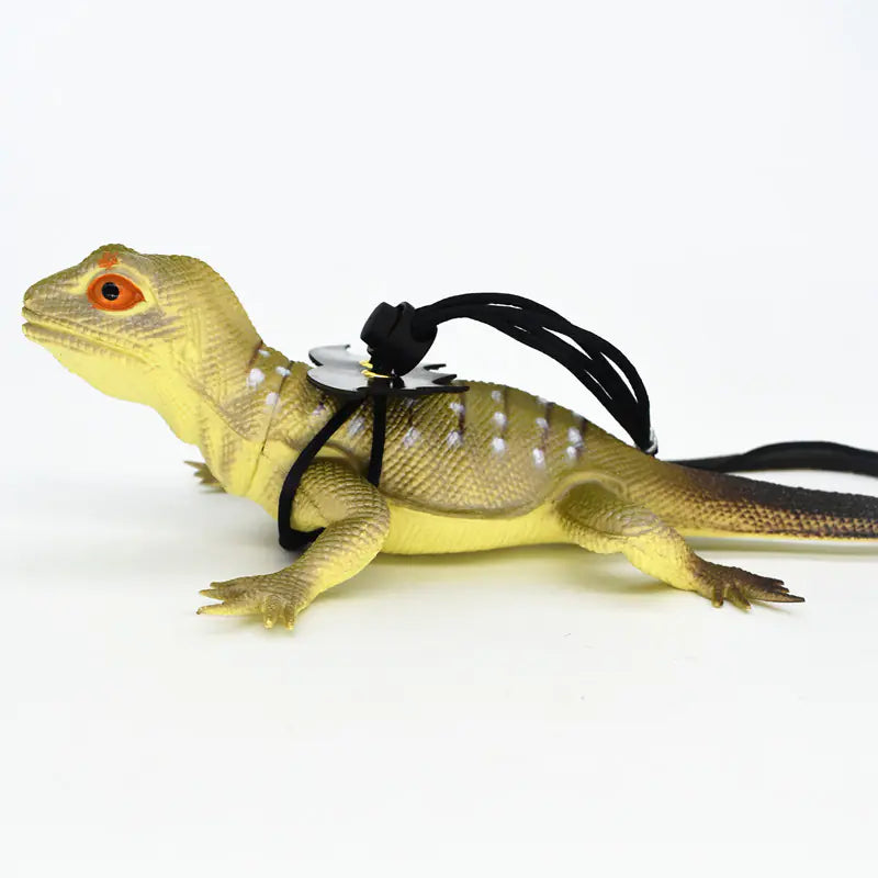 Reptile Neck Sleeve and Traction Rope for Pets