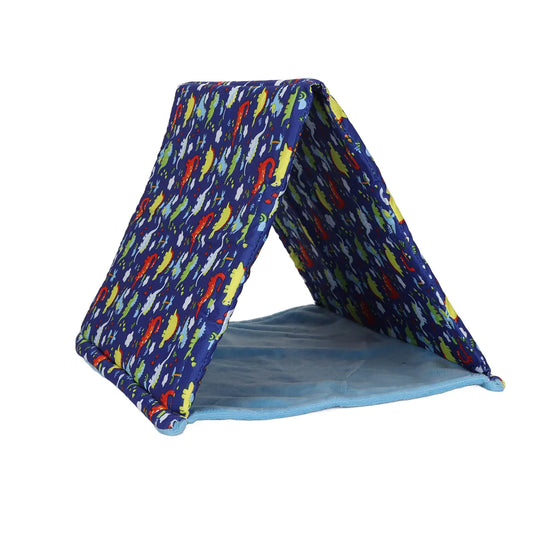 Soft Warm Lizard Hideout Tent Bed