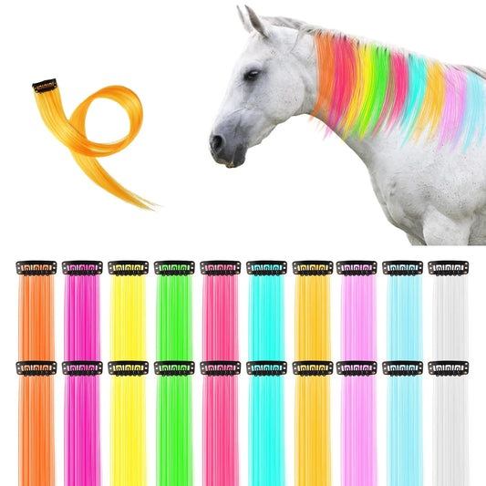 (20pcs) Horse Halloween Accessory Clips