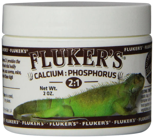 Flukers Calcium to Phosphorus Reptile Dietary Supplement 2 oz