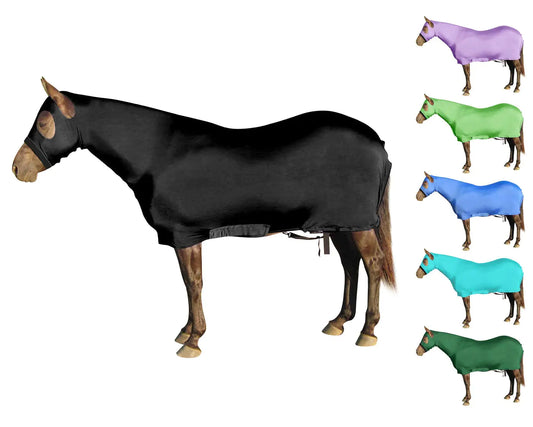 Full Body Horse Sheets with Neck Cover - For Mini Horses