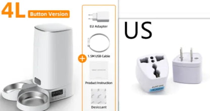 4Litter Automatic Bluetooth Kibble Dispenser