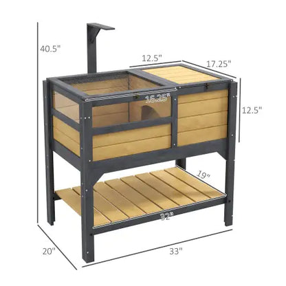 Reptile Fence Furniture Desk With Pallets