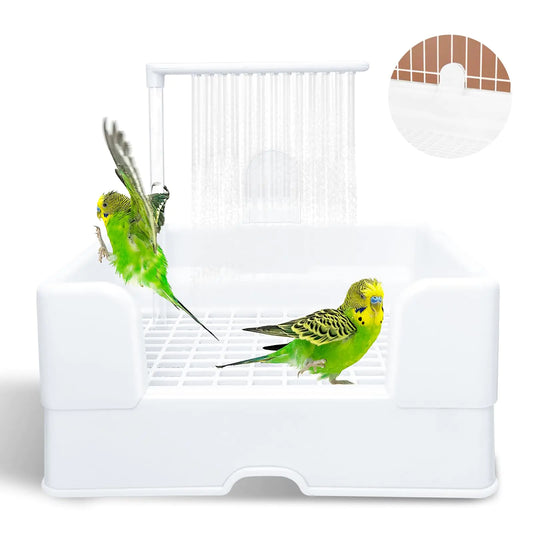 BathAutomatic Electric Water Cycle Bird Shower