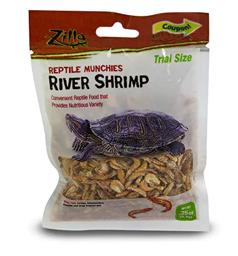 Zilla Reptile Munchies River Shrimp - .35 Ounces