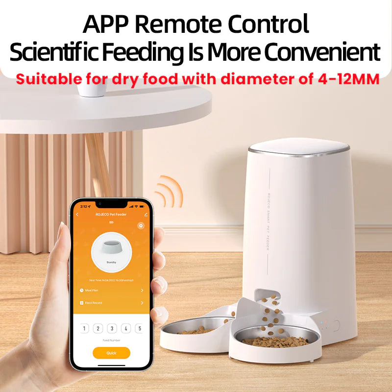 4Litter Automatic Bluetooth Kibble Dispenser
