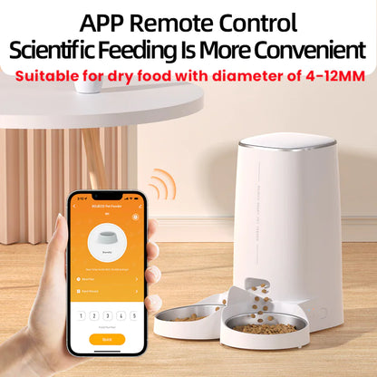 4Litter Automatic Bluetooth Kibble Dispenser