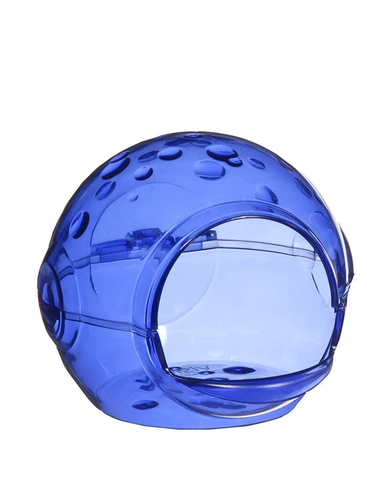 Clear Blue Bird Cage Accessory