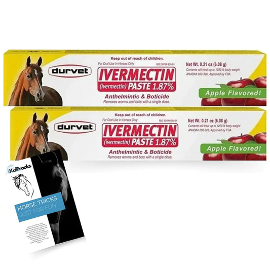 Horse Paste Dewomer - (2 Pack) Includes Free Guide