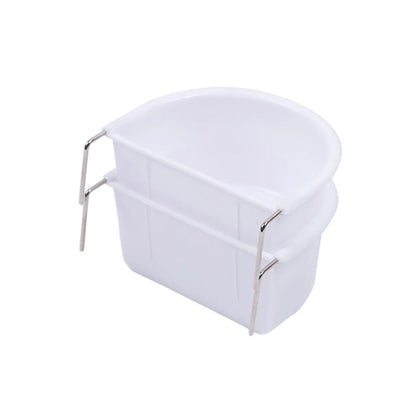 2Pcs Bird Feeding Dish - Sturdy Hanging Feeding Bowl