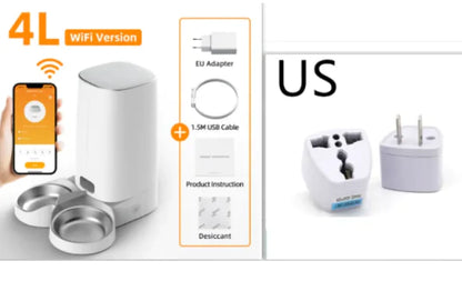4Litter Automatic Bluetooth Kibble Dispenser