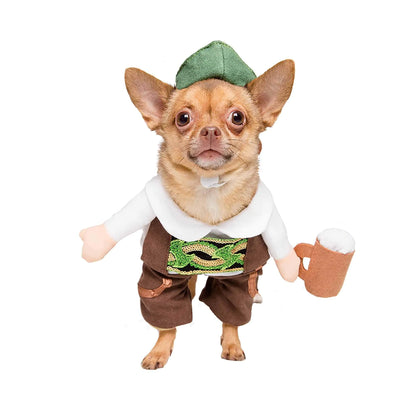 Small German Oktoberfest Dog Costume