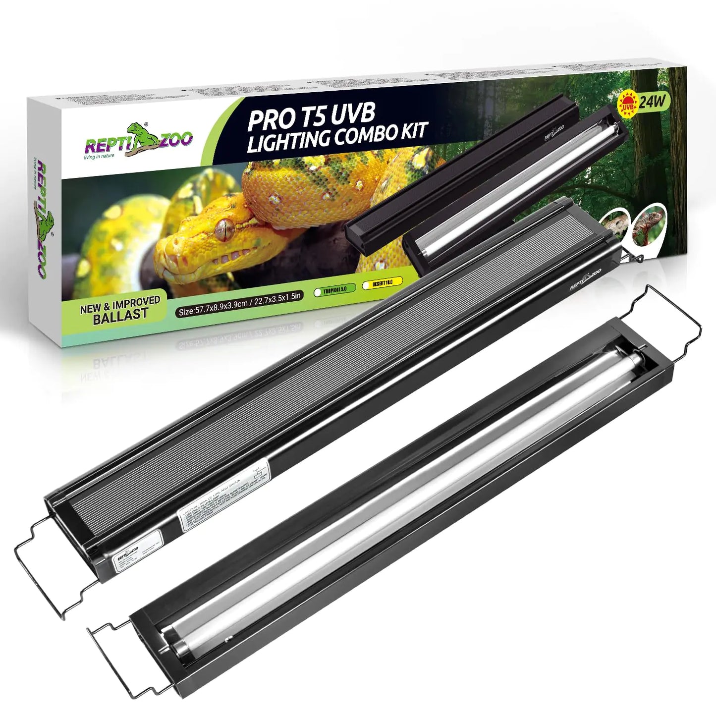 REPTI ZOO UVB T5 Reptile Light (24W)