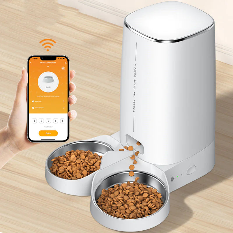 4Litter Automatic Bluetooth Kibble Dispenser