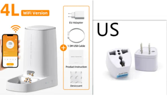 4Litter Automatic Bluetooth Kibble Dispenser