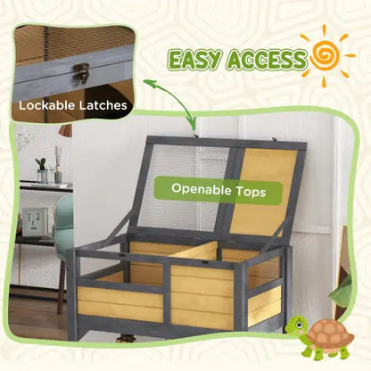 Reptile Fence Furniture Desk With Pallets