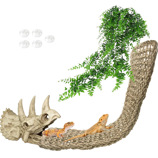 Dinosaur Triceratops Skull Lizard Hammock